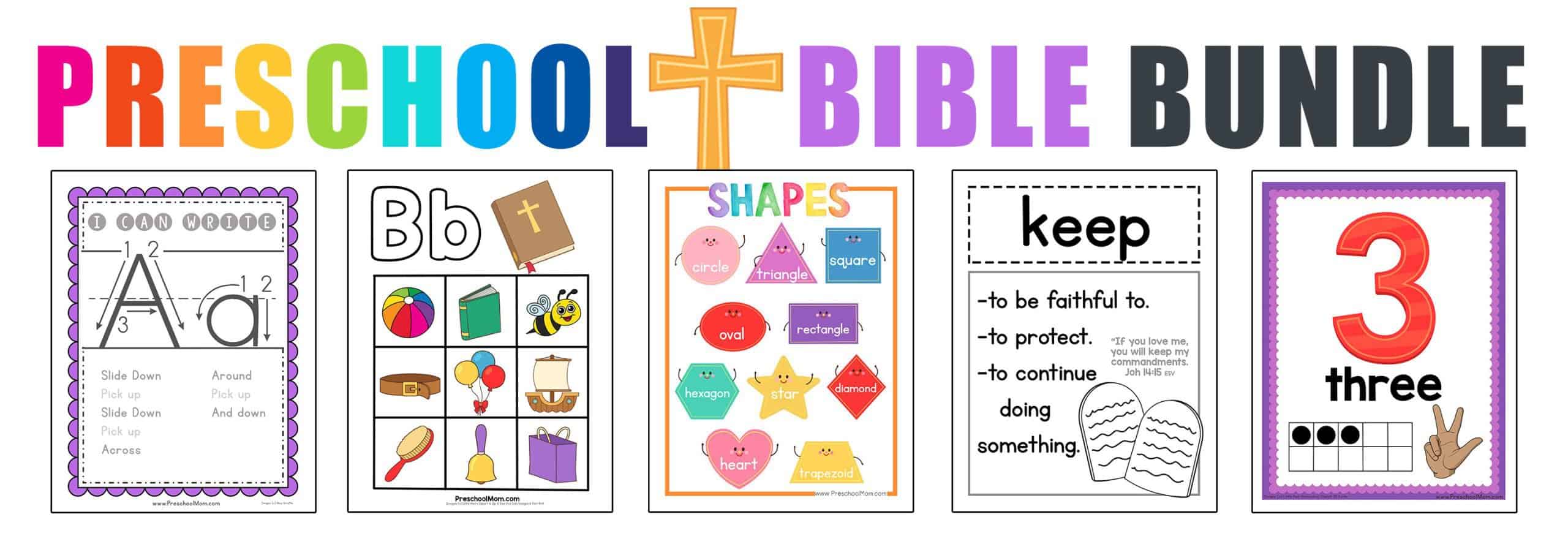 new year's bible printables - christian preschool printables
